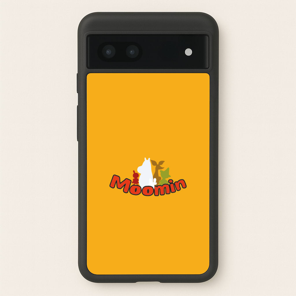 Moom Text - Moomin Phone Case for Google Pixel 7a