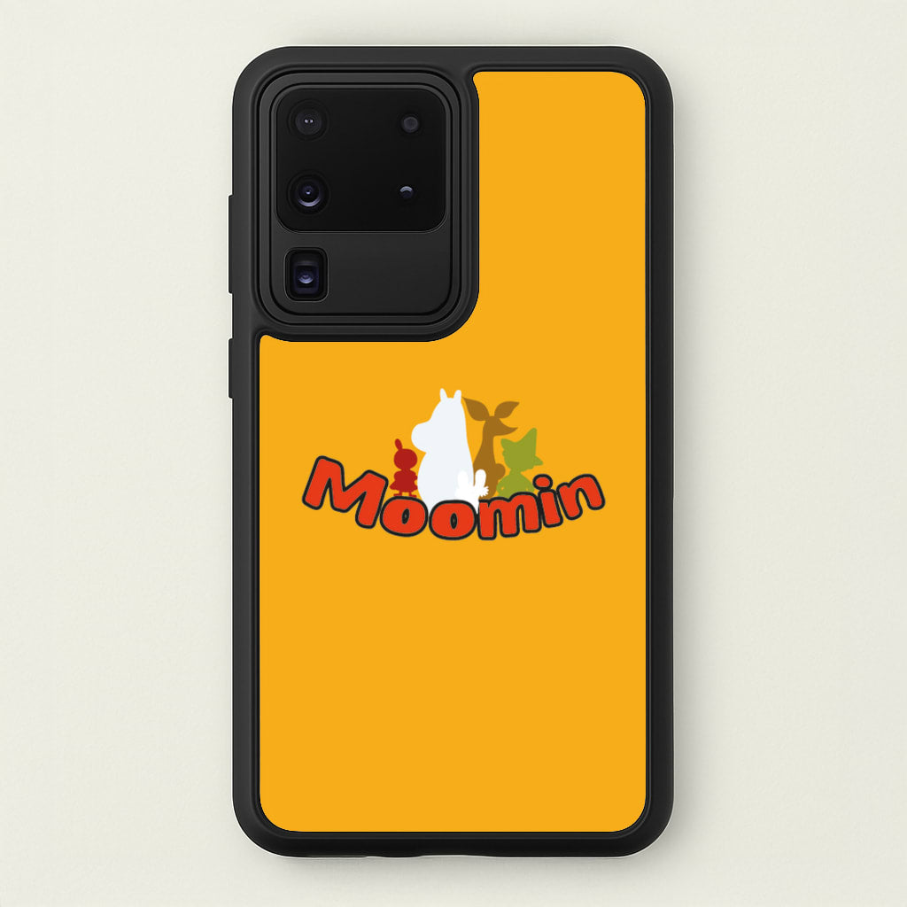 Moom Text - Moomin Phone Case for Galaxy S20 Ultra
