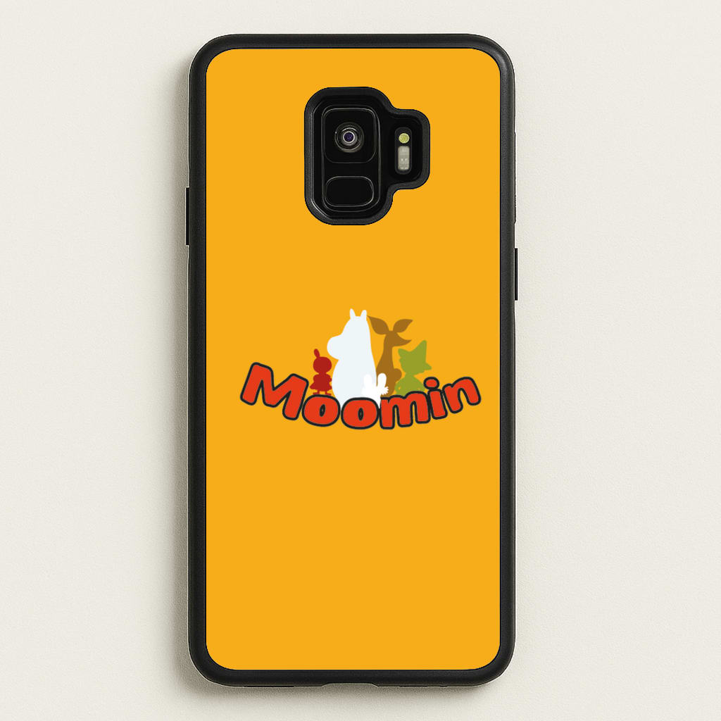 Moom Text - Moomin Phone Case for Galaxy S9