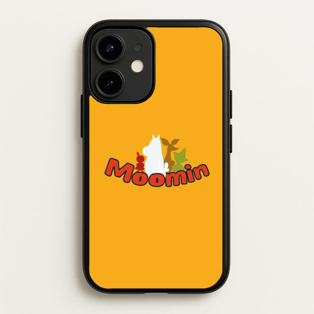 Moom Text - Moomin Phone Case for iPhone 12 / 12 Pro