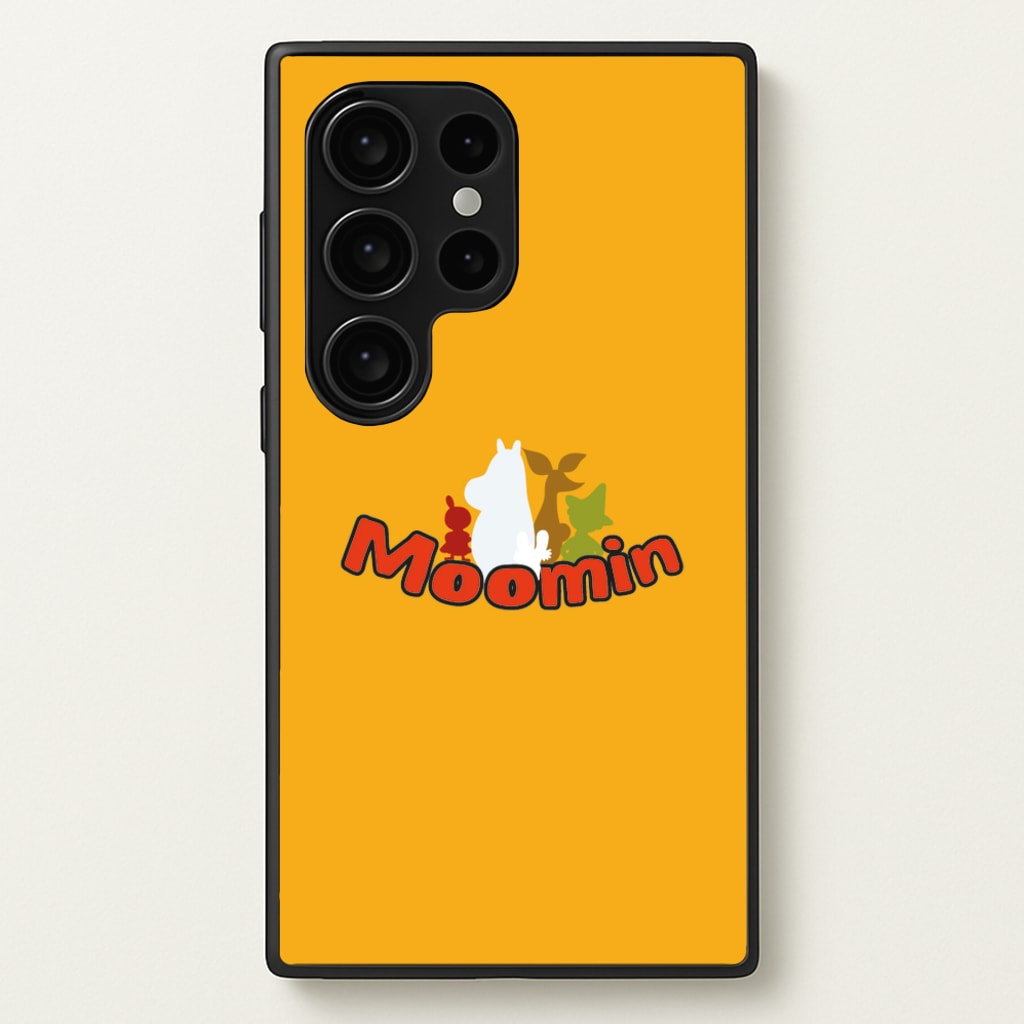 Moom Text - Moomin Phone Case for Galaxy S24 Ultra