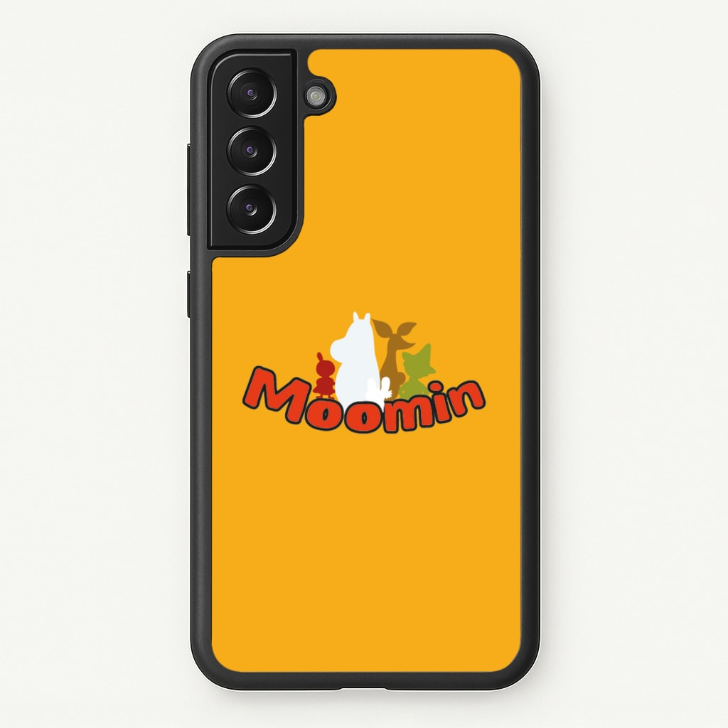 Moom Text - Moomin Phone Case for Galaxy S22 Plus