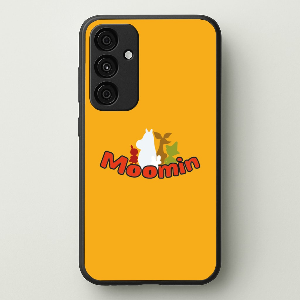 Moom Text - Moomin Phone Case for Galaxy A55