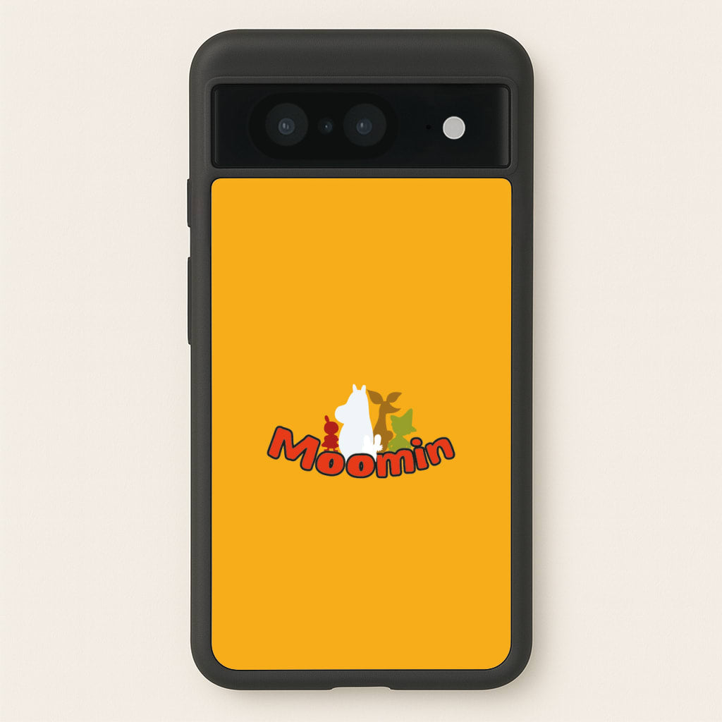 Moom Text - Moomin Phone Case for Google Pixel 8
