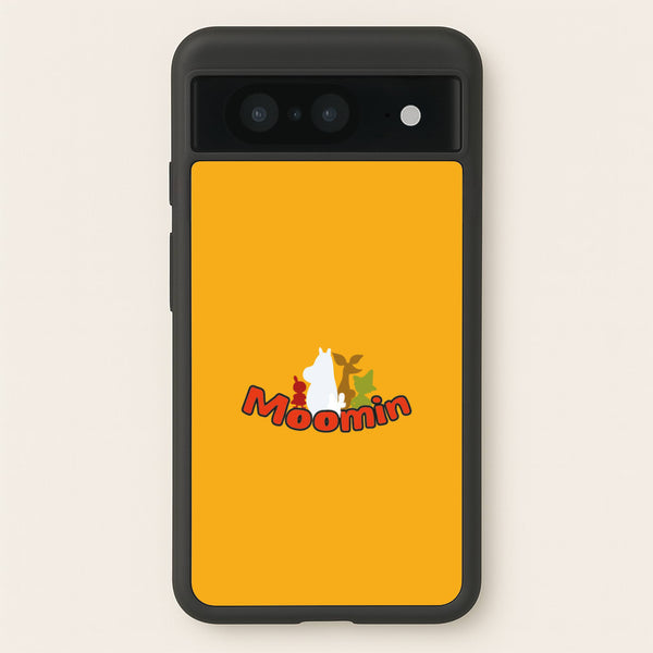 Moom Text - Moomin Phone Case for Google Pixel 8