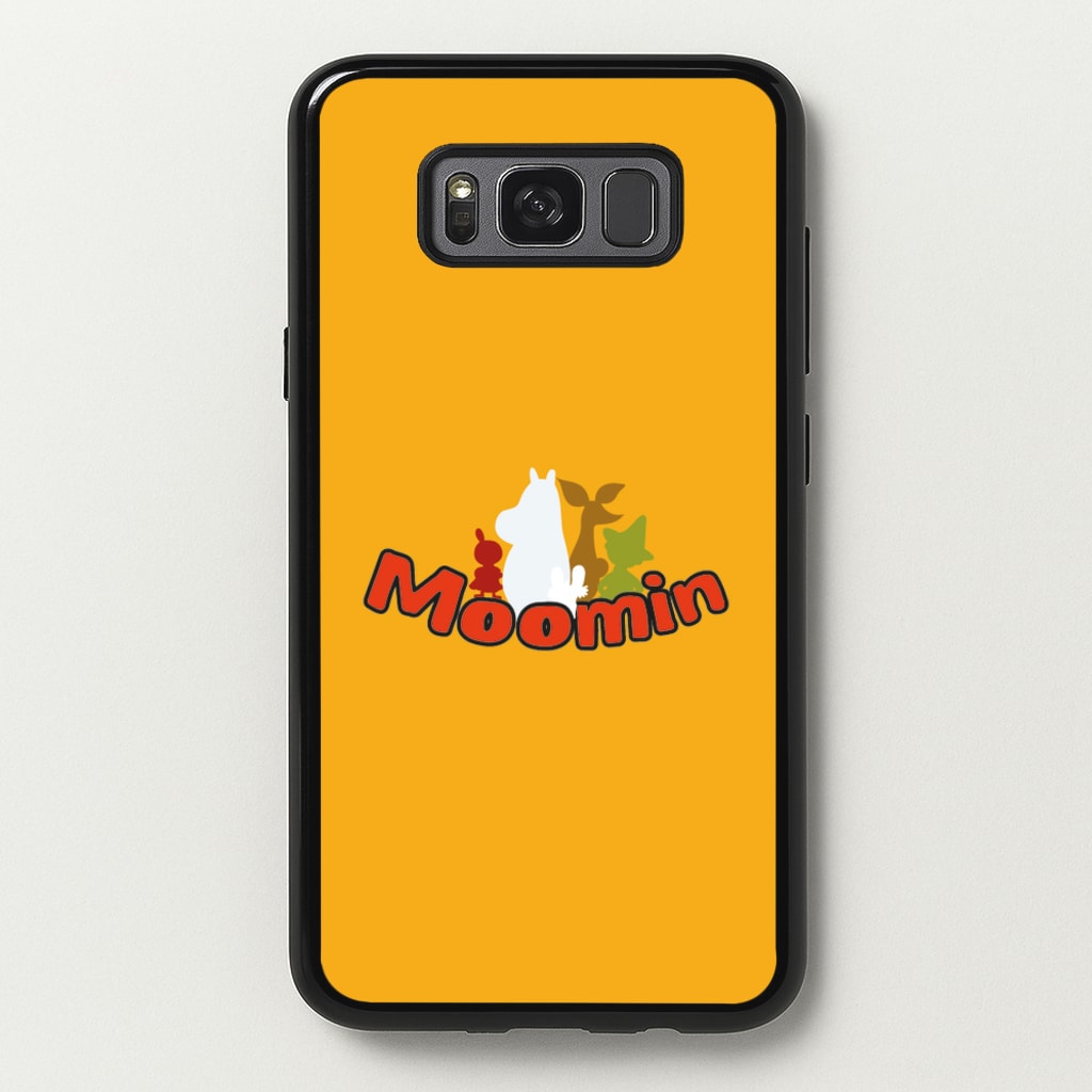 Moom Text - Moomin Phone Case for Galaxy S8 Plus