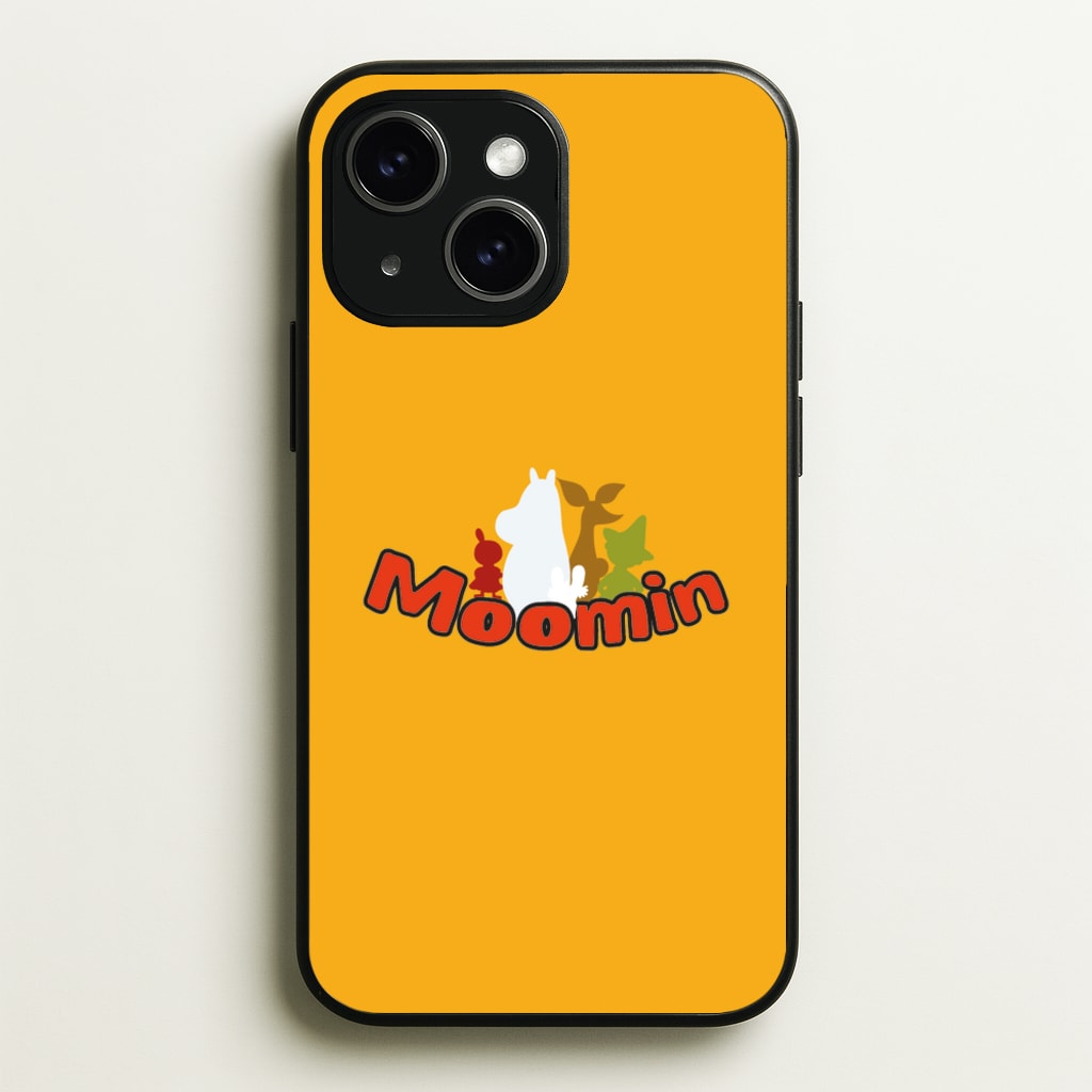 Moom Text - Moomin Phone Case for iPhone 15 Plus