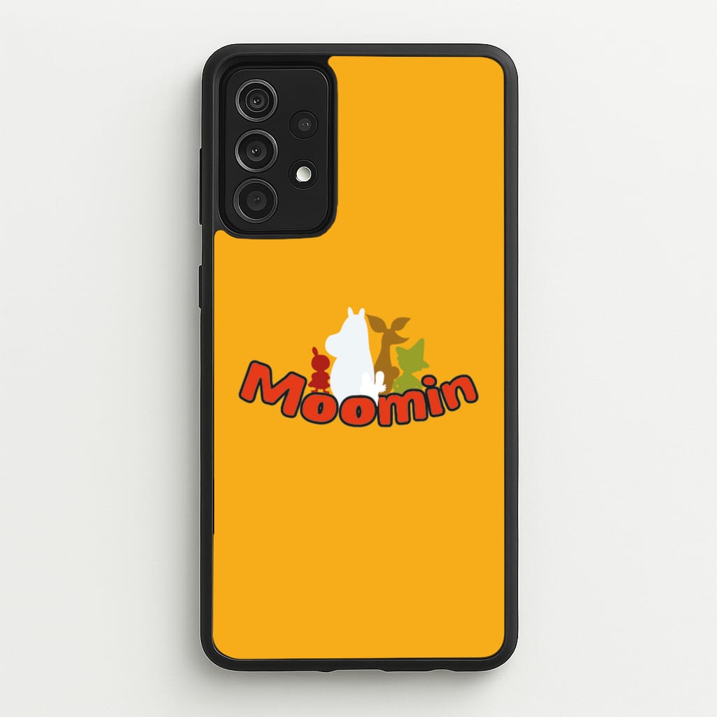 Moom Text - Moomin Phone Case for Galaxy A52 / A52s