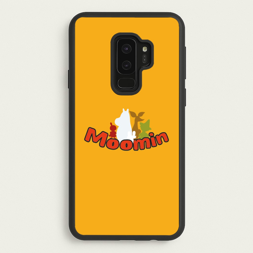 Moom Text - Moomin Phone Case for Galaxy S9 Plus