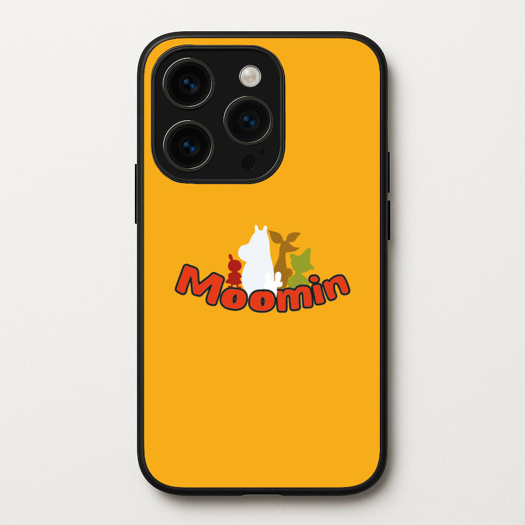 Moom Text - Moomin Phone Case for iPhone 14 Pro