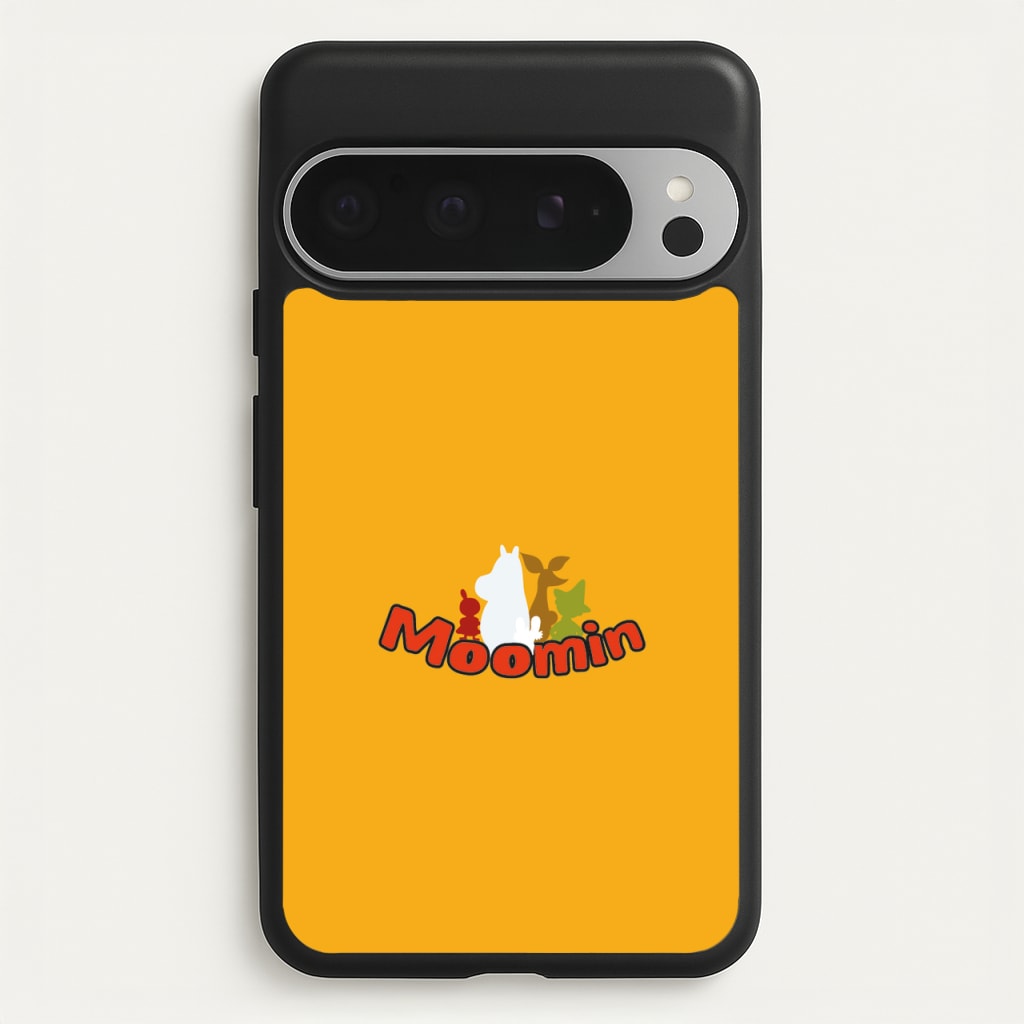 Moom Text - Moomin Phone Case for Google Pixel 9 Pro XL