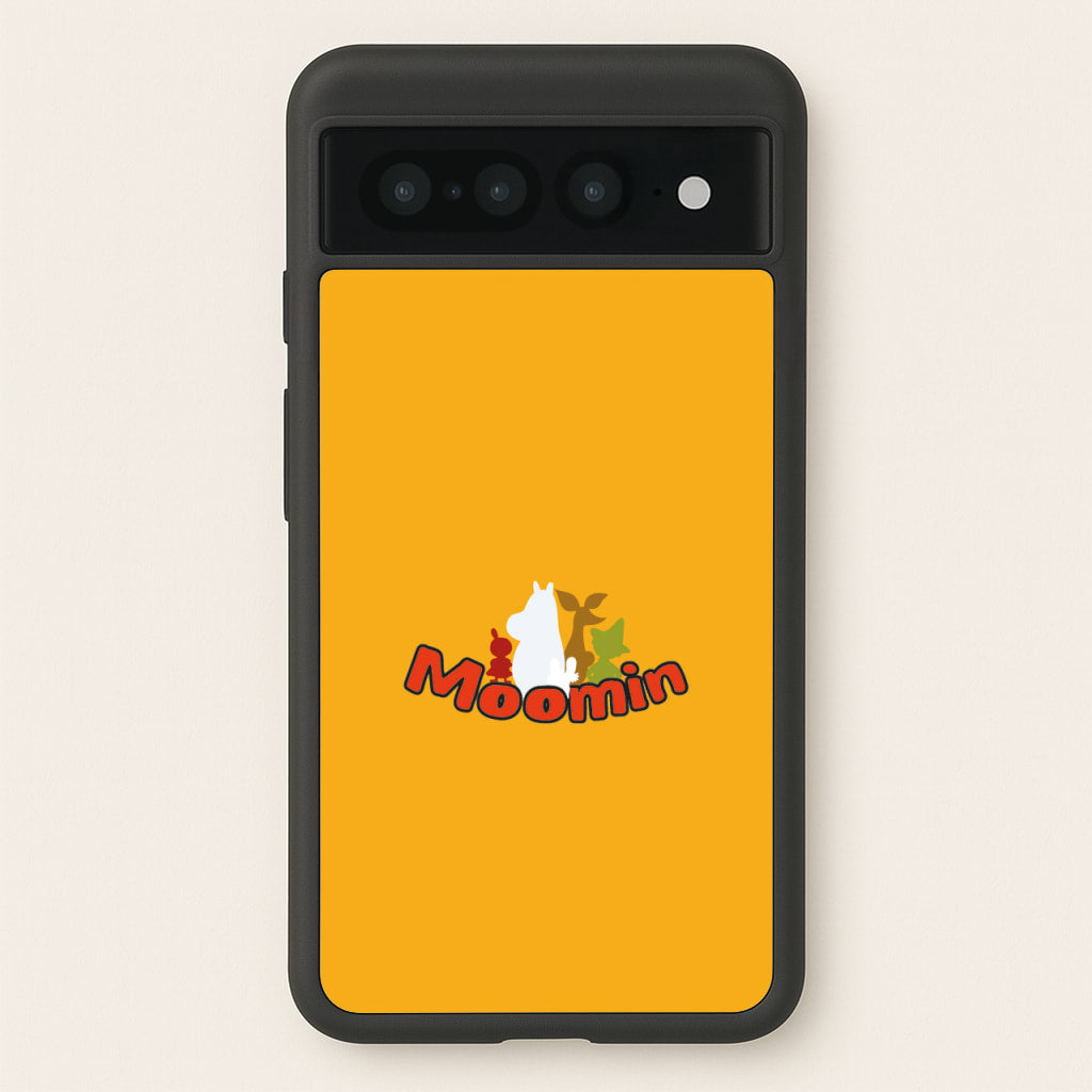 Moom Text - Moomin Phone Case for Google Pixel 7 Pro