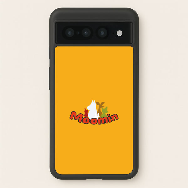 Moom Text - Moomin Phone Case for Google Pixel 7 Pro