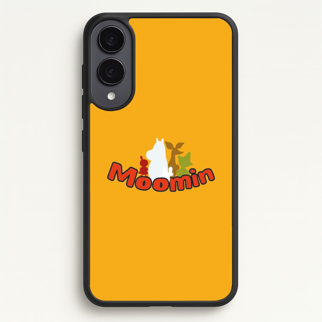 Moom Text - Moomin Phone Case for Galaxy S25 Edge