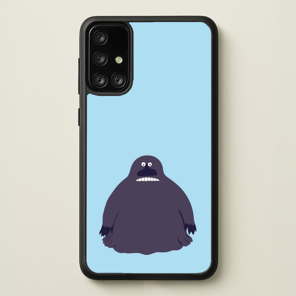 The Groke - Moomin Phone Case for Galaxy A71