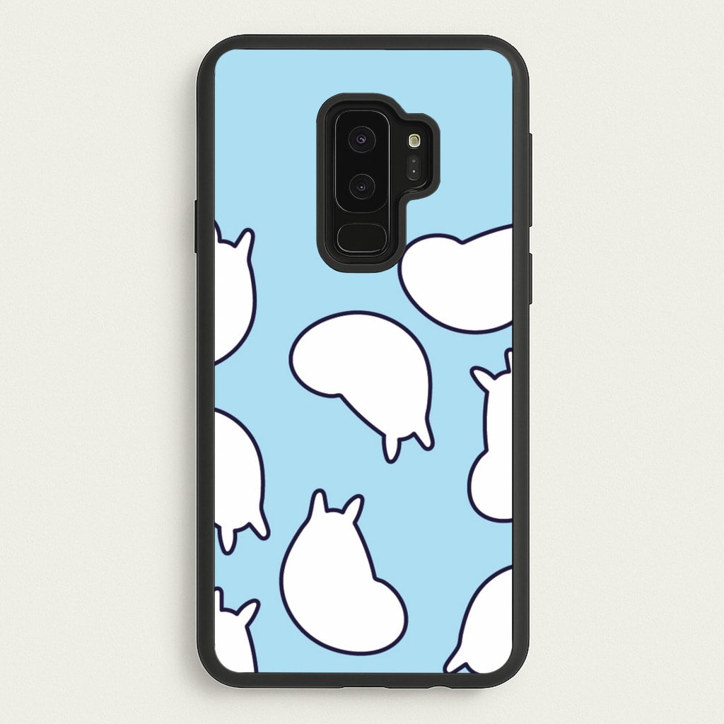 Moom Pattern - Moomin Phone Case for Galaxy S9 Plus
