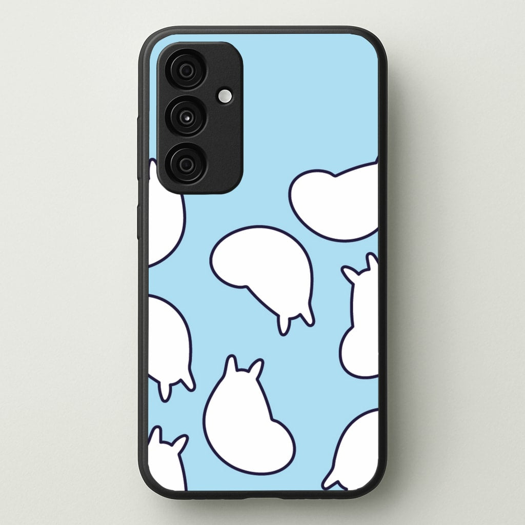 Moom Pattern - Moomin Phone Case for Galaxy A55