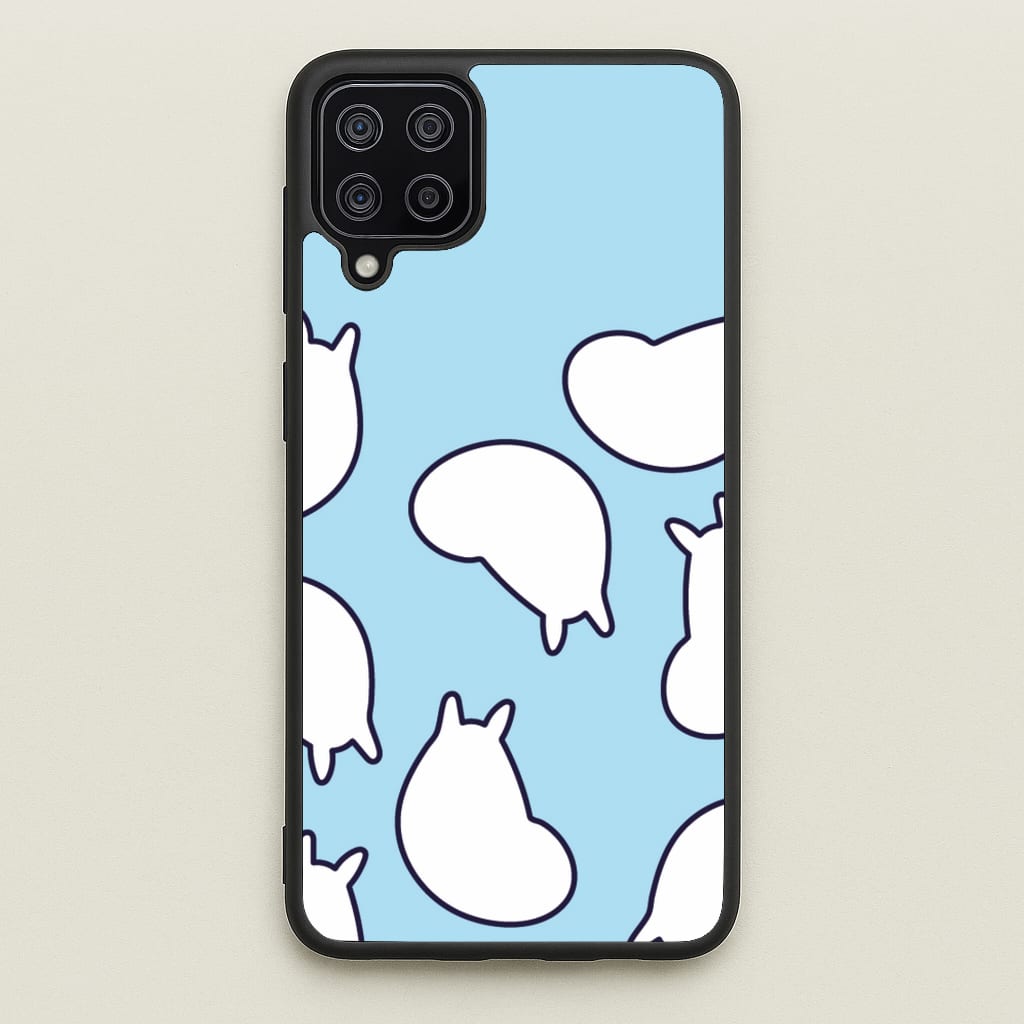 Moom Pattern - Moomin Phone Case for Galaxy A12