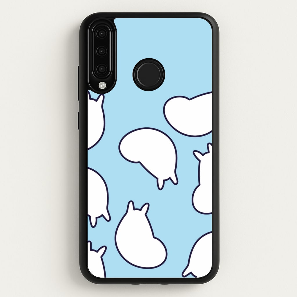 Moom Pattern - Moomin Phone Case for Huawei P30 Lite