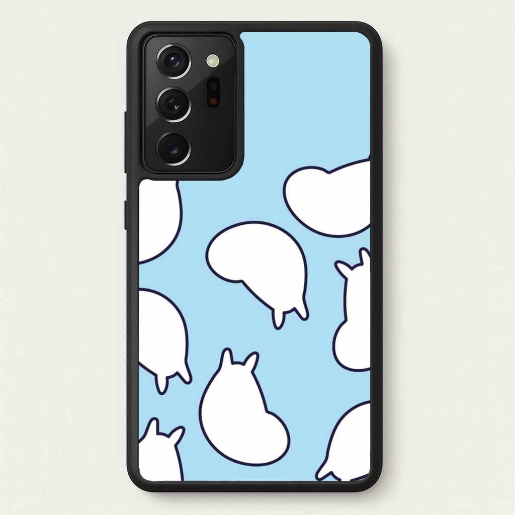Moom Pattern - Moomin Phone Case for Galaxy Note 20 Ultra