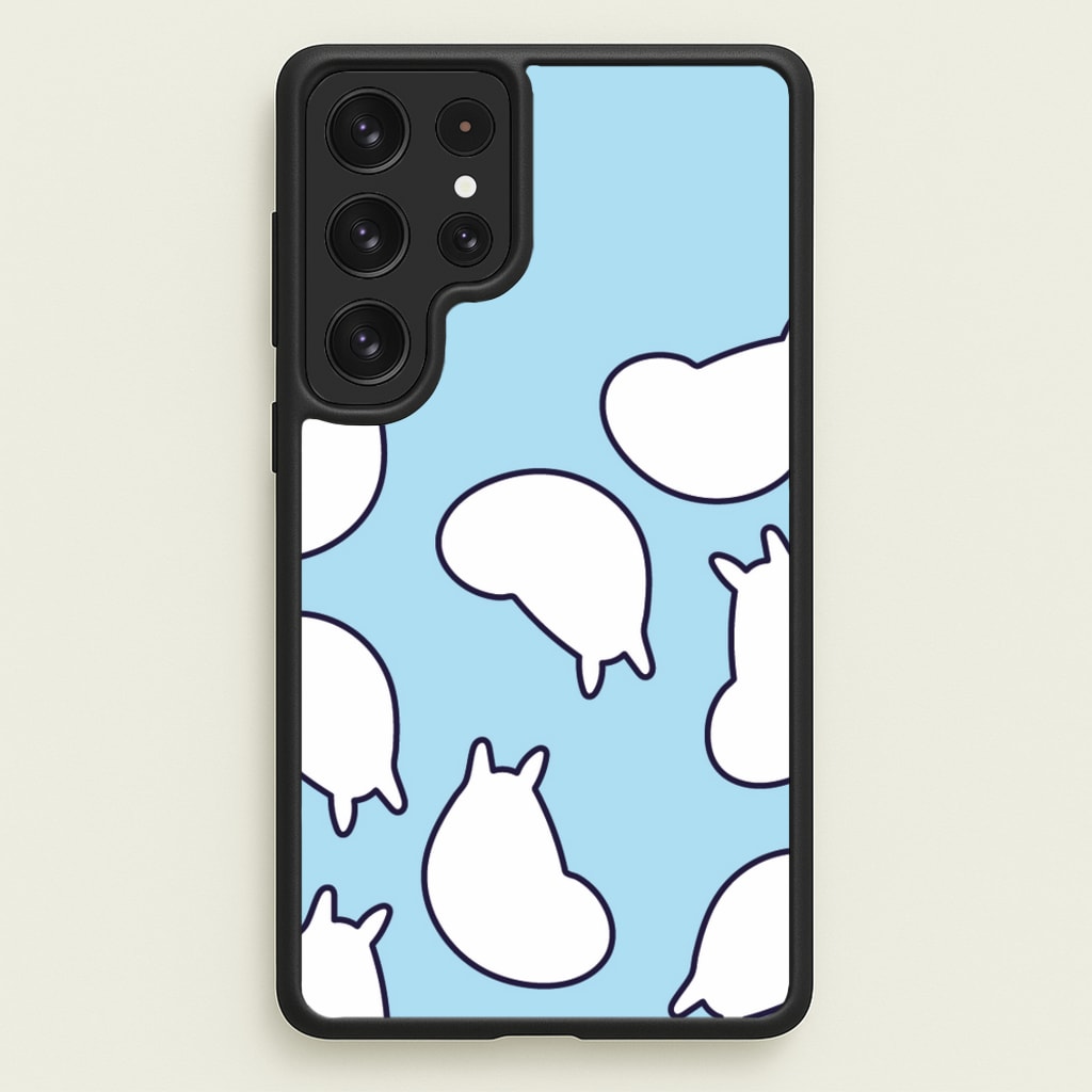 Moom Pattern - Moomin Phone Case for Galaxy S23 Ultra