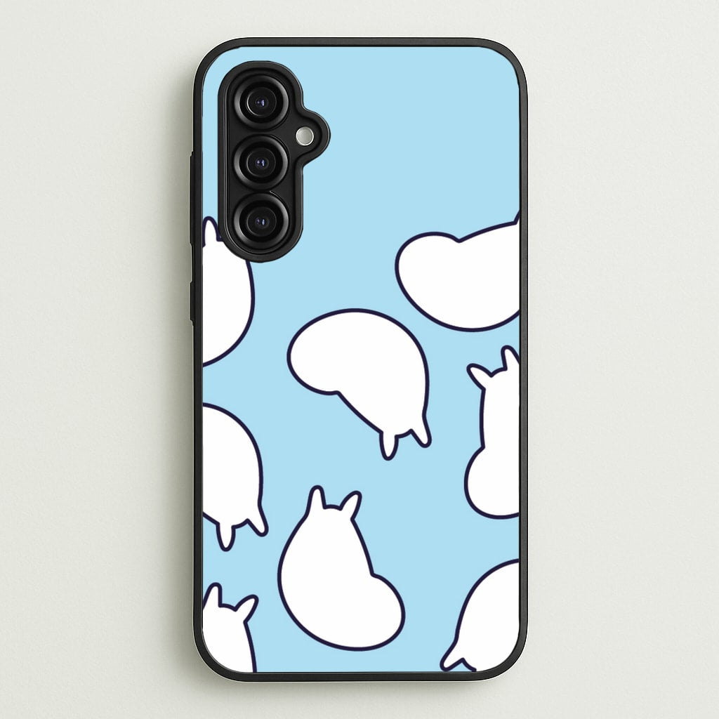 Moom Pattern - Moomin Phone Case for Galaxy A14