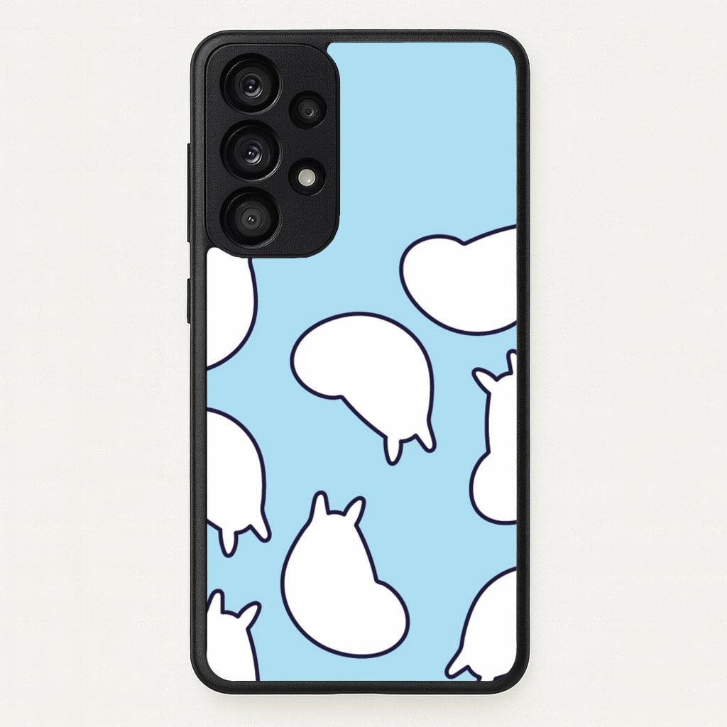 Moom Pattern - Moomin Phone Case for Galaxy A53