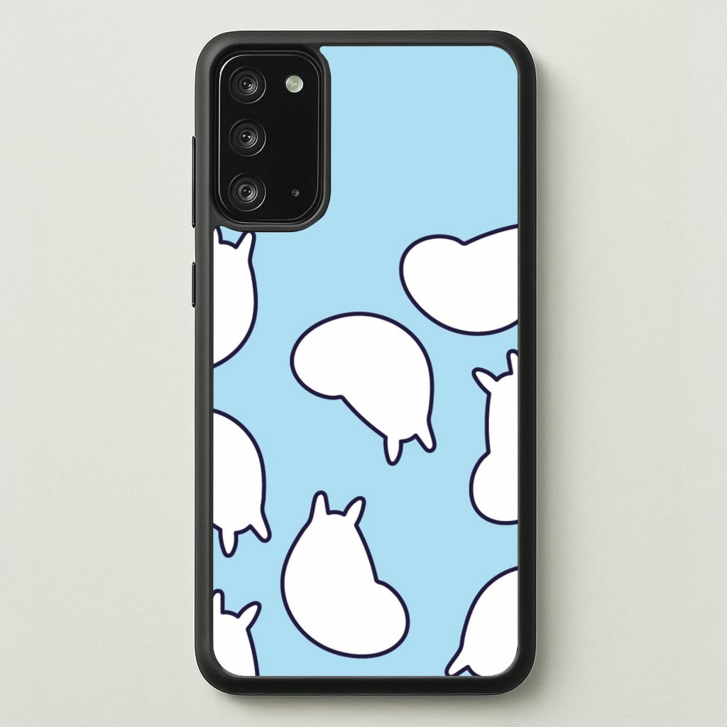Moom Pattern - Moomin Phone Case for Galaxy Note 20