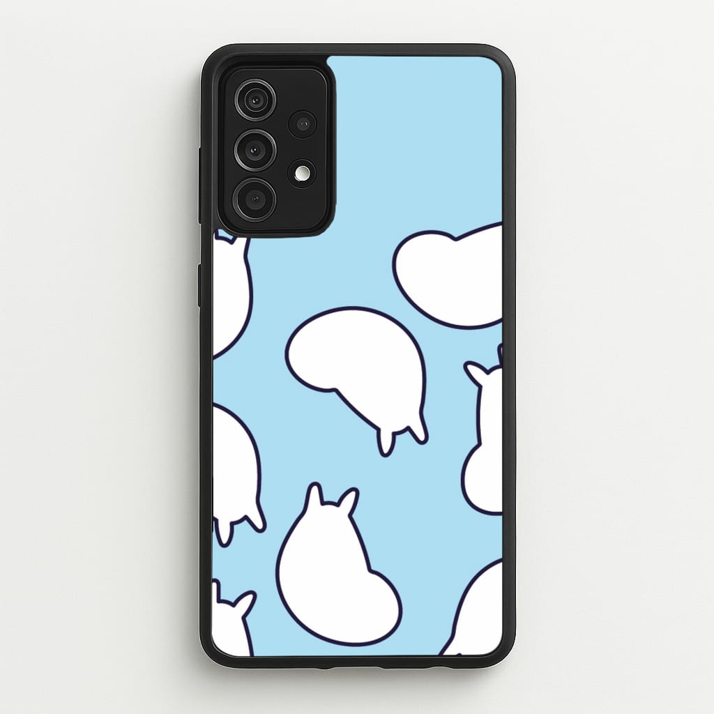 Moom Pattern - Moomin Phone Case for Galaxy A52 / A52s