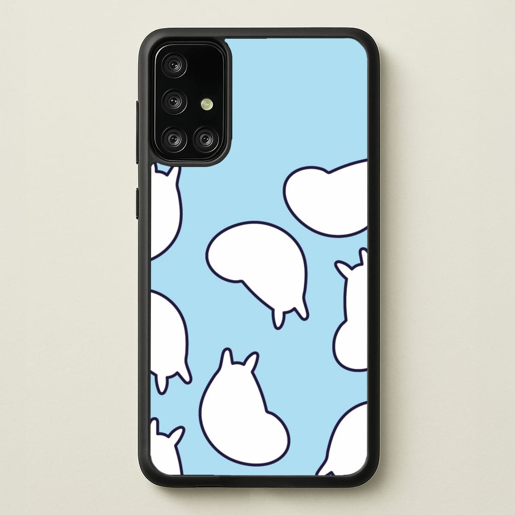 Moom Pattern - Moomin Phone Case for Galaxy A71