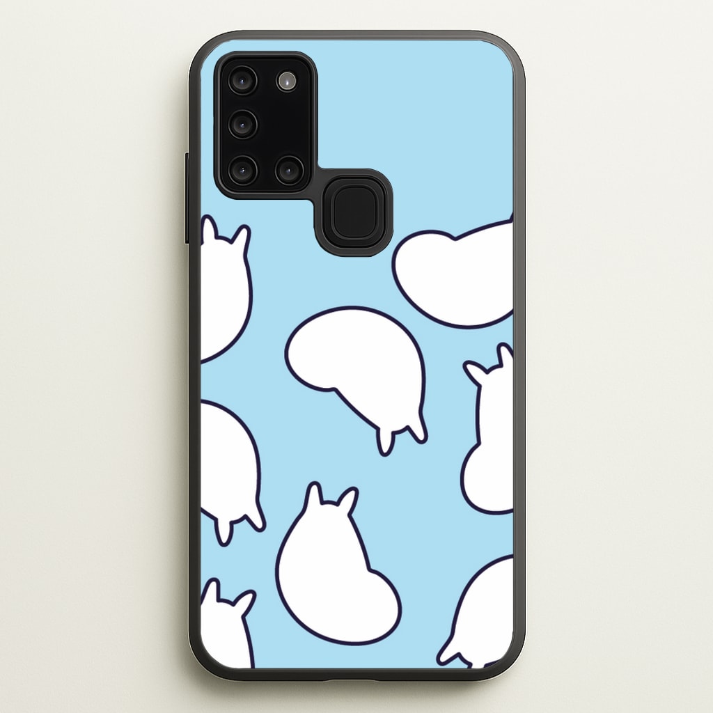 Moom Pattern - Moomin Phone Case for Galaxy A21s