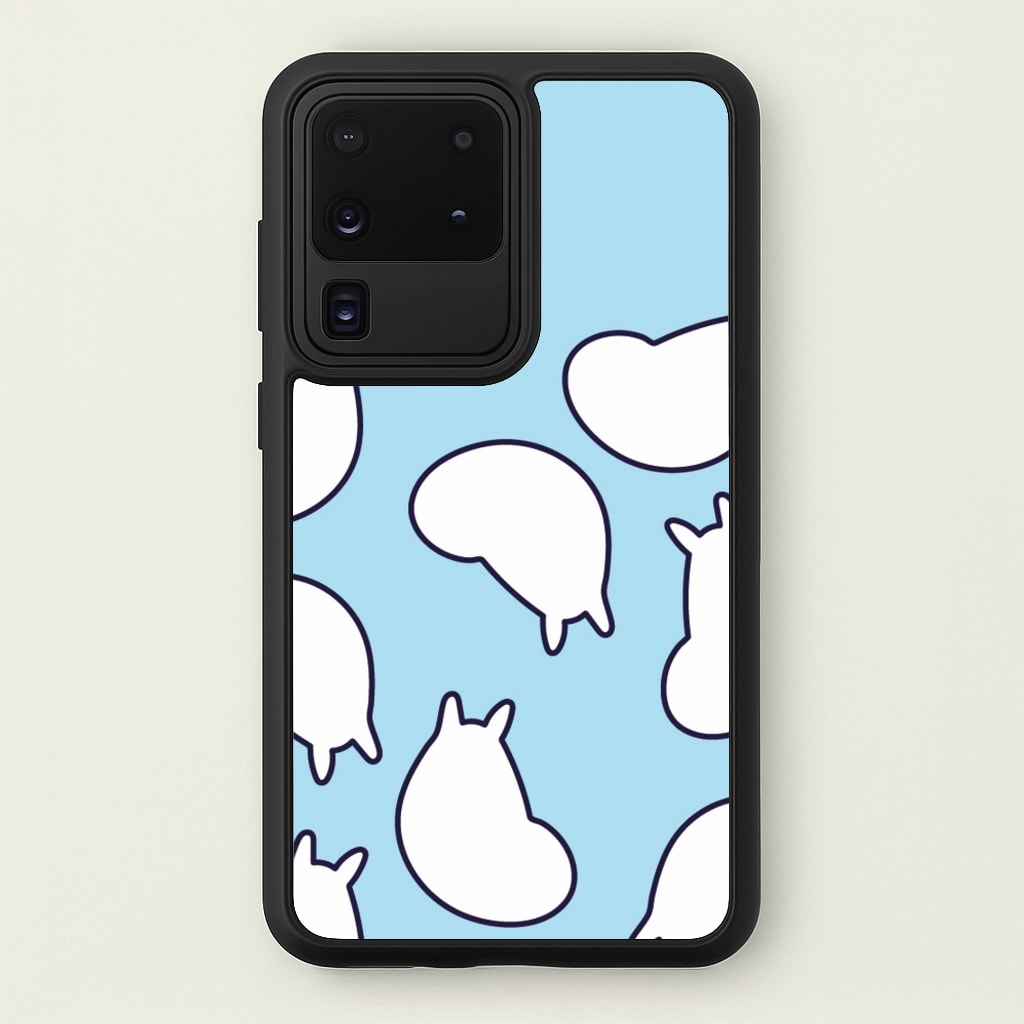 Moom Pattern - Moomin Phone Case for Galaxy S20 Ultra