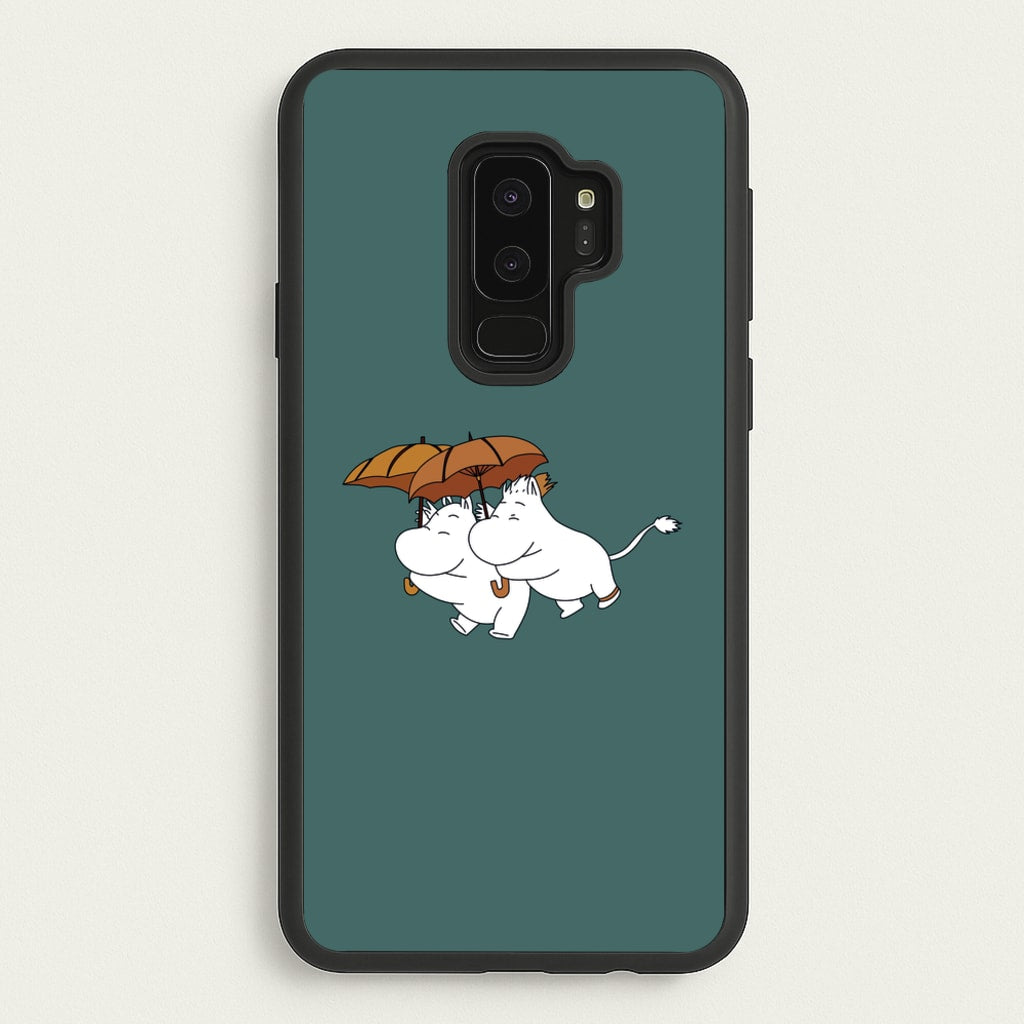 Moom Umbrellas - Moomin Phone Case for Galaxy S9 Plus