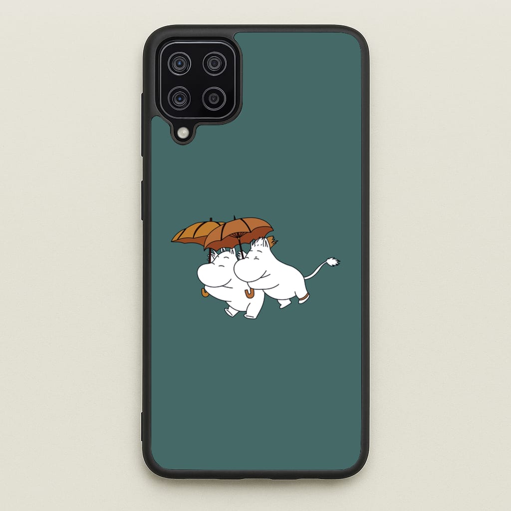 Moom Umbrellas - Moomin Phone Case for Galaxy A12