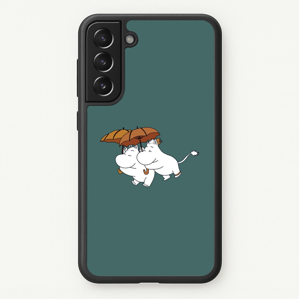 Moom Umbrellas - Moomin Phone Case for Galaxy S21