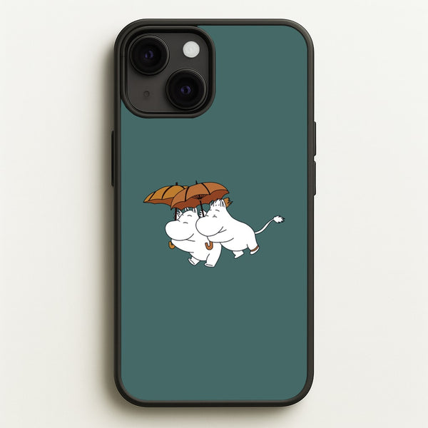 Moom Umbrellas - Moomin Phone Case for iPhone 13 Mini