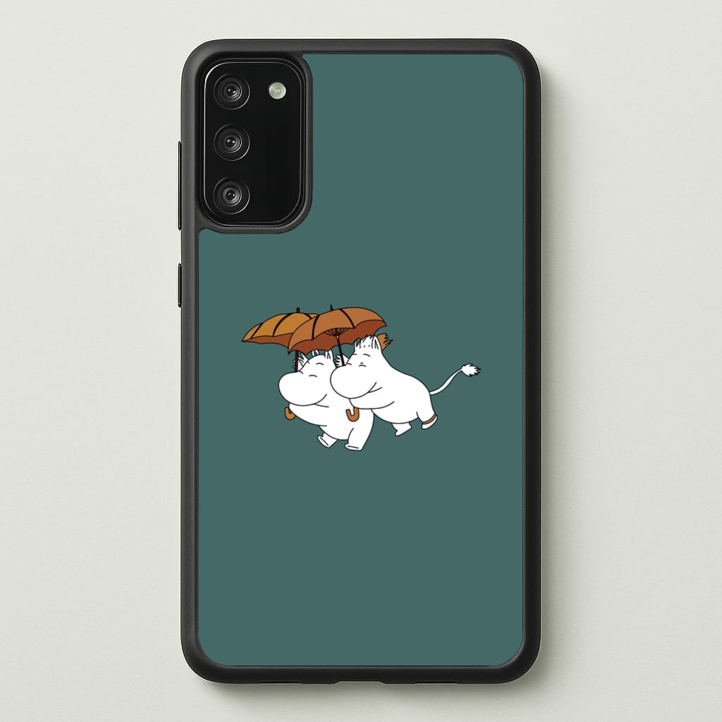 Moom Umbrellas - Moomin Phone Case for Galaxy S20
