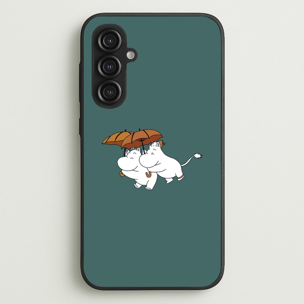 Moom Umbrellas - Moomin Phone Case for Galaxy S23FE