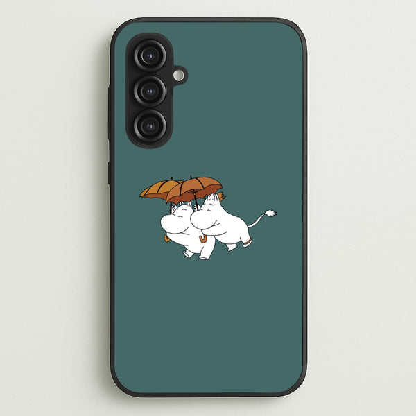 Moom Umbrellas - Moomin Phone Case for Galaxy S23FE