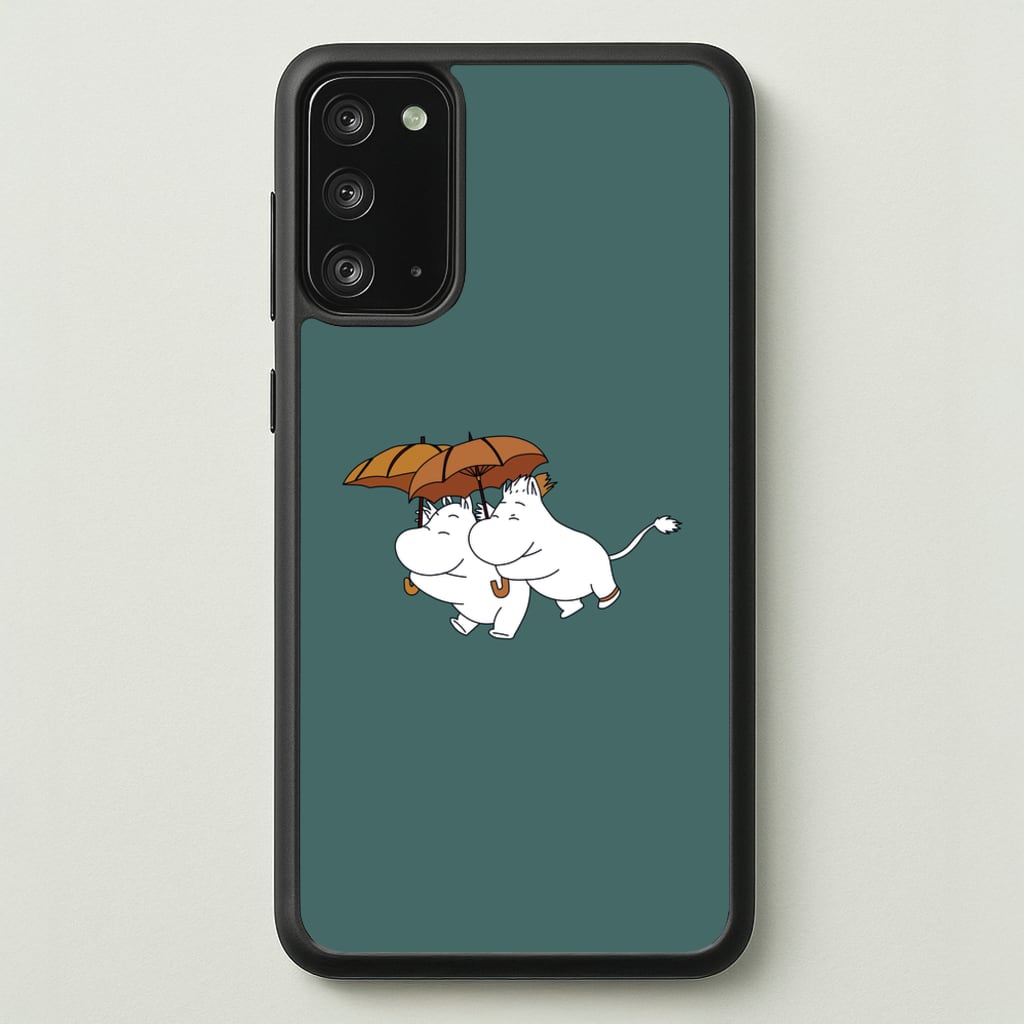 Moom Umbrellas - Moomin Phone Case for Galaxy Note 20