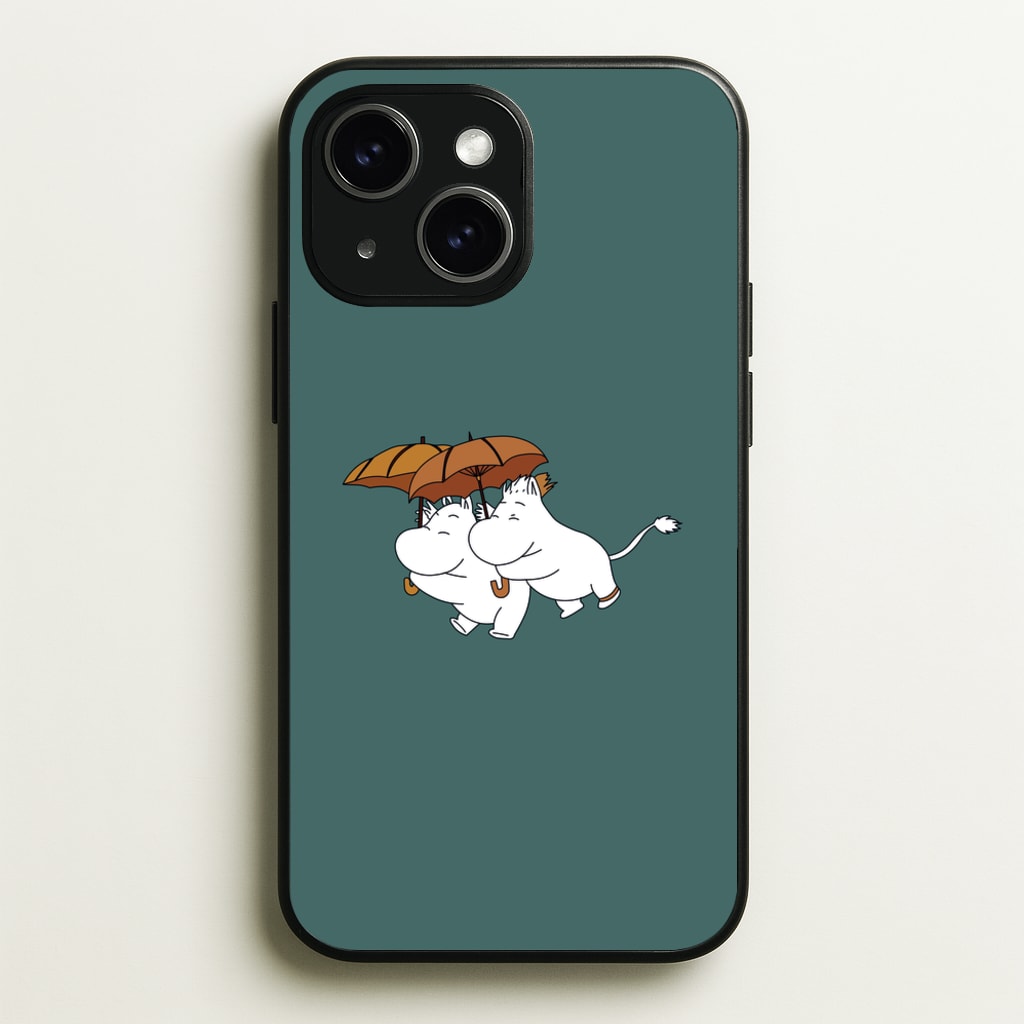Moom Umbrellas - Moomin Phone Case for iPhone 15 Plus