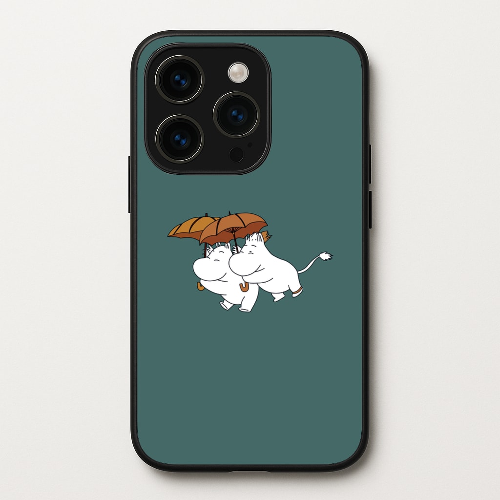 Moom Umbrellas - Moomin Phone Case for iPhone 14 Pro