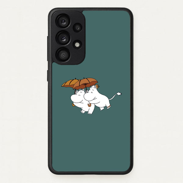 Moom Umbrellas - Moomin Phone Case for Galaxy A33