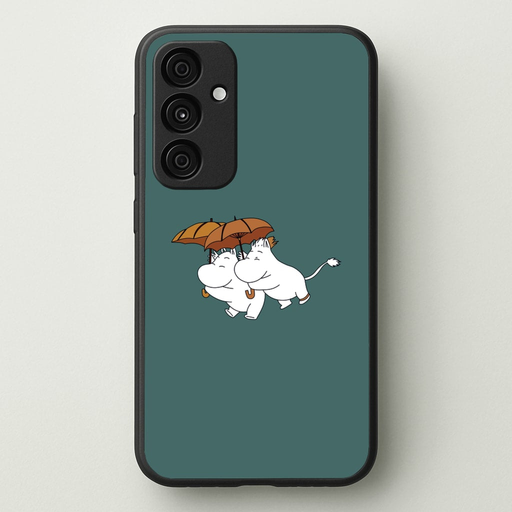 Moom Umbrellas - Moomin Phone Case for Galaxy A55