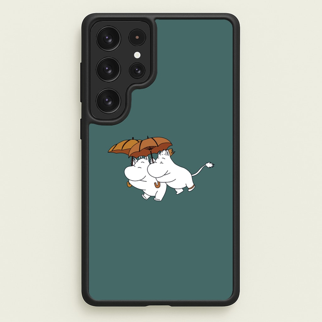 Moom Umbrellas - Moomin Phone Case for Galaxy S23 Ultra