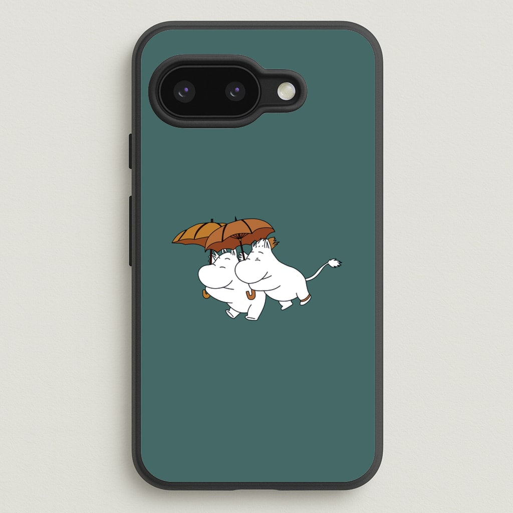 Moom Umbrellas - Moomin Phone Case for Google Pixel 9a