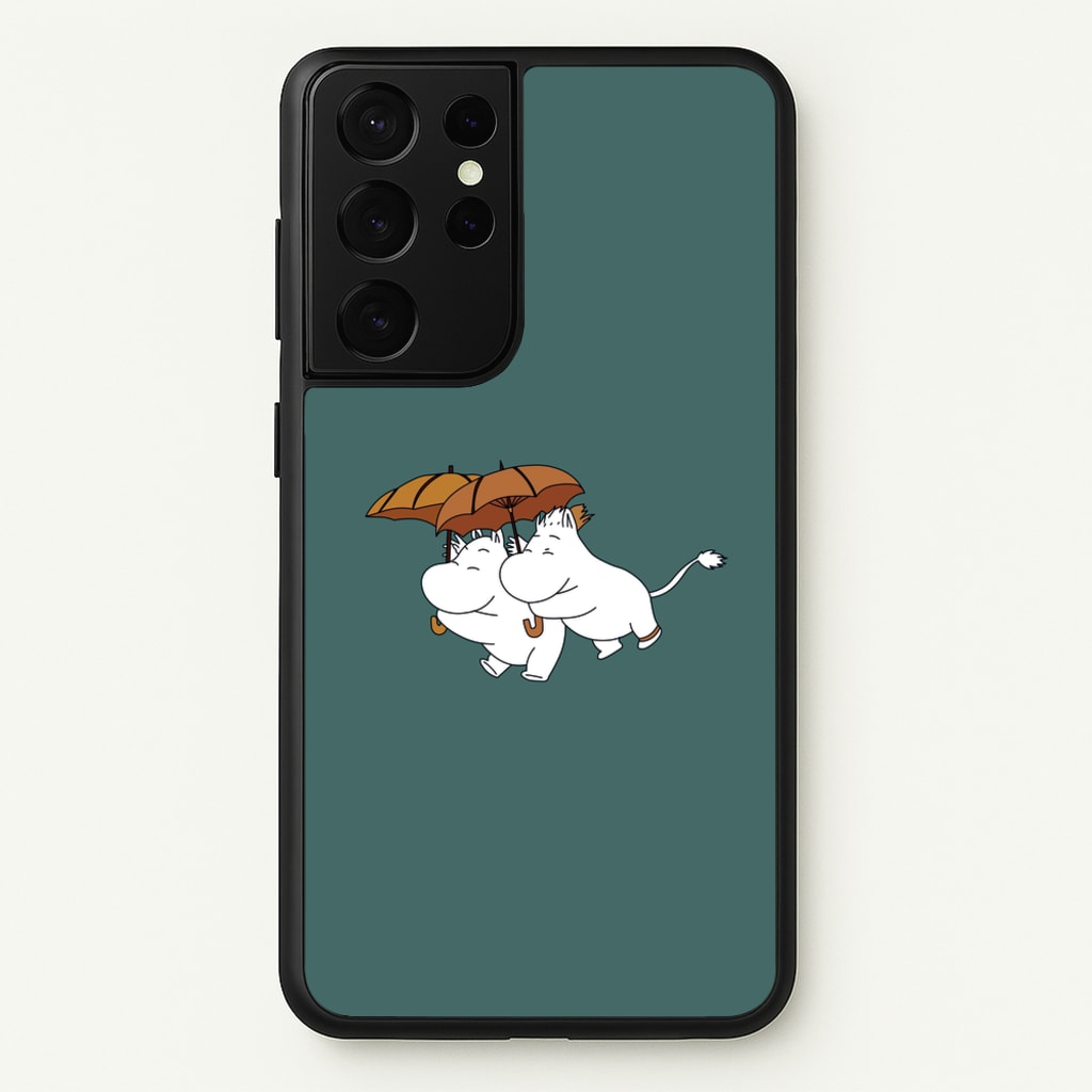 Moom Umbrellas - Moomin Phone Case for Galaxy S21 Ultra