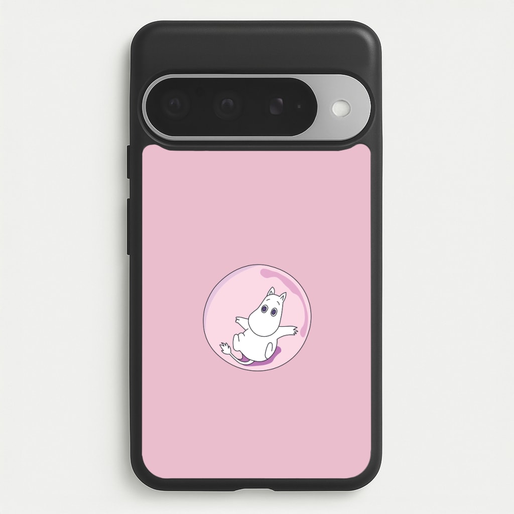Moomin In A Pink Bubble Phone Case for Google Pixel 10 Pro XL