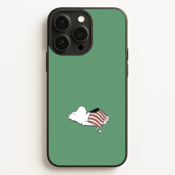 Moom On Grass - Moomin Phone Case for iPhone 16 Pro Max