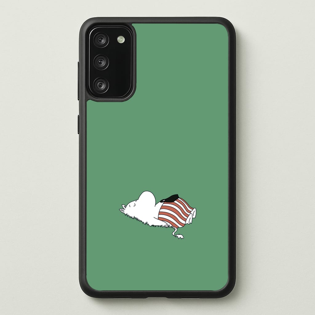 Moom On Grass - Moomin Phone Case for Galaxy A41